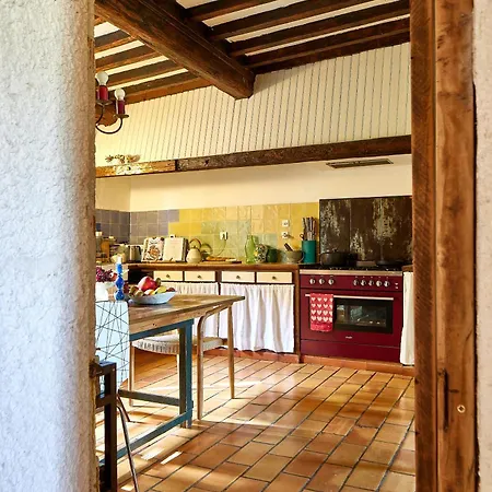 Quarto em Acomodações Particulares Maison Florence Valliguieres
